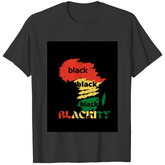 shirt palace blackity black T-shirt