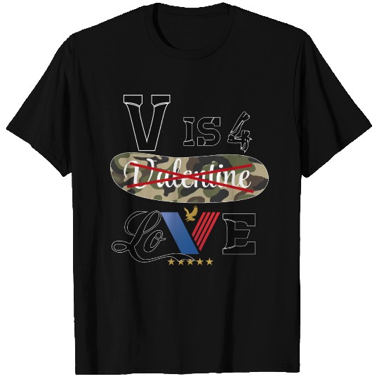 V IS FOR VETERAN T Shirts
