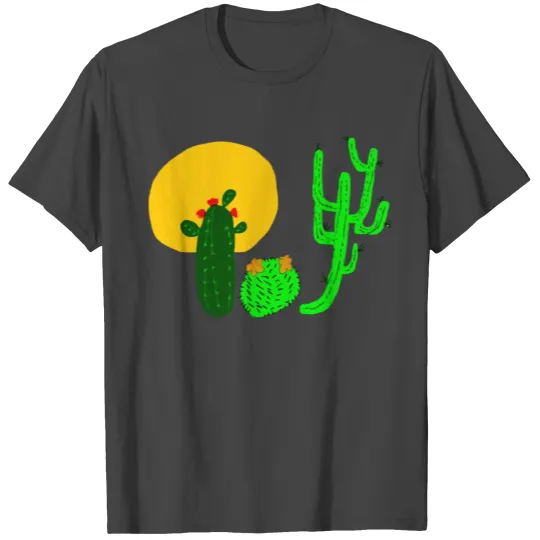 Cactus life Fitted Scoop T Shirts