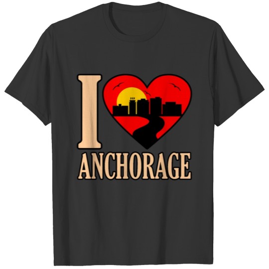 I Heart Anchorage T-shirt