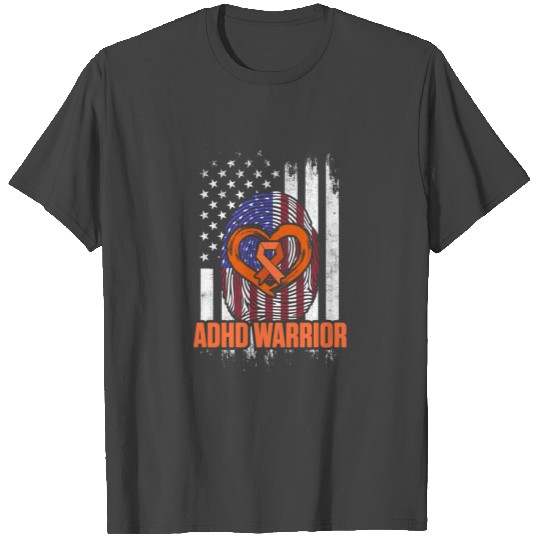 ADHD Awareness Pride Attention Deficit Warrior T Shirts