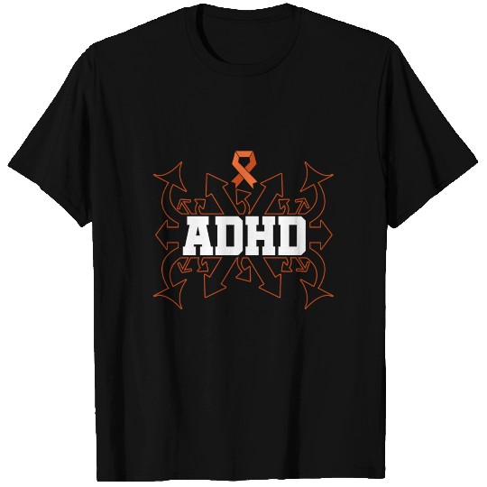 ADHD Awareness Illness Attention Deficit Warrior T Shirts