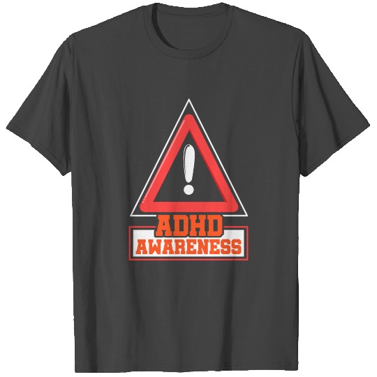 ADHD Awareness Immune Attention Deficit Warrior T Shirts