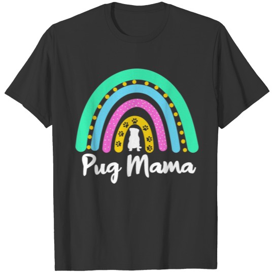 Pug Mama Rescue Dog T-shirt