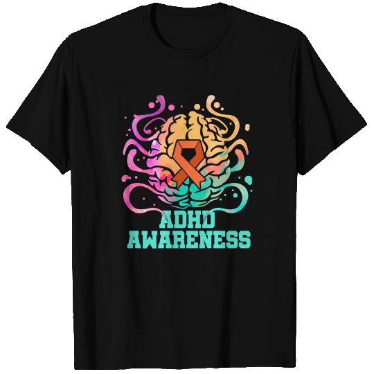ADHD Awareness Winning Attention Deficit Warrior T Shirts