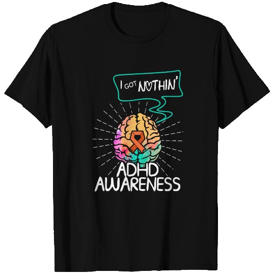 ADHD Awareness Proud Attention Deficit Warrior T Shirts