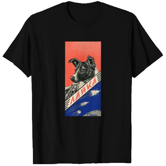 Laika — Soviet vintage space T Shirts