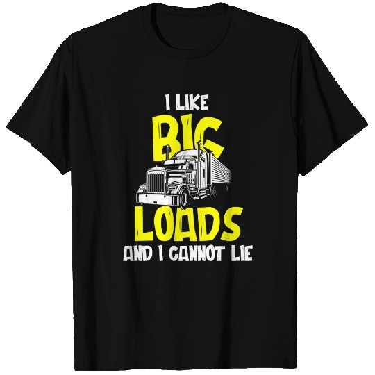 Truck Driver, Trucker, 18 Wheeler T Shirts