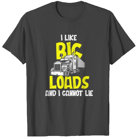Truck Driver, Trucker, 18 Wheeler T Shirts