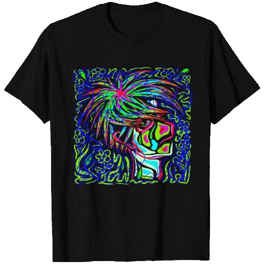 sad art abstract T Shirts