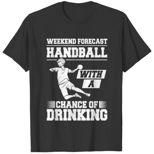 Handball Game Ball Player Rules Court Team T-shirt