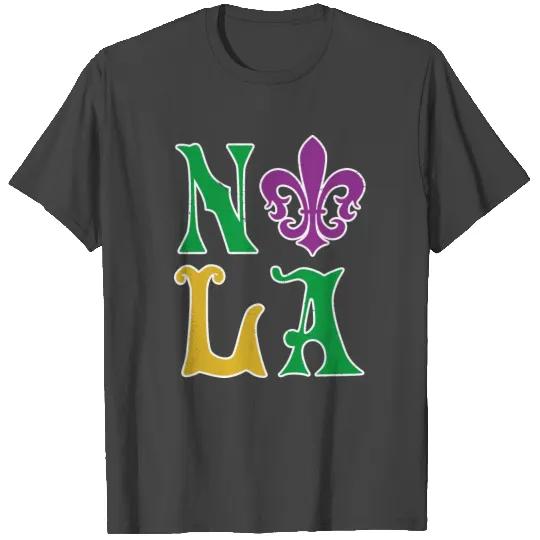 Vintage New Orleans Louisiana Mardi Gras T Shirts