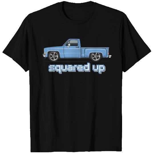 Squared Up Light Blue T Shirts