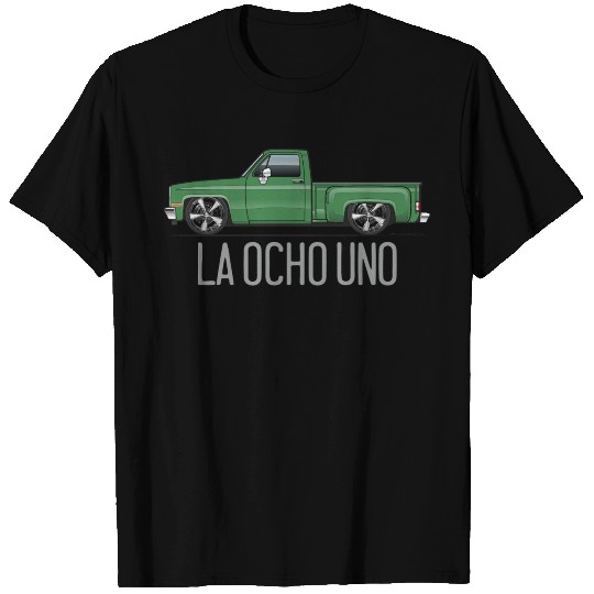 La Ocho Uno Green T Shirts