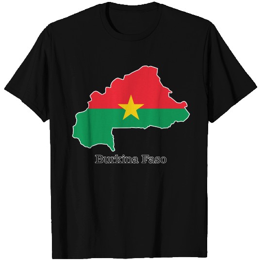 Flags and countries Burkina Faso T Shirts