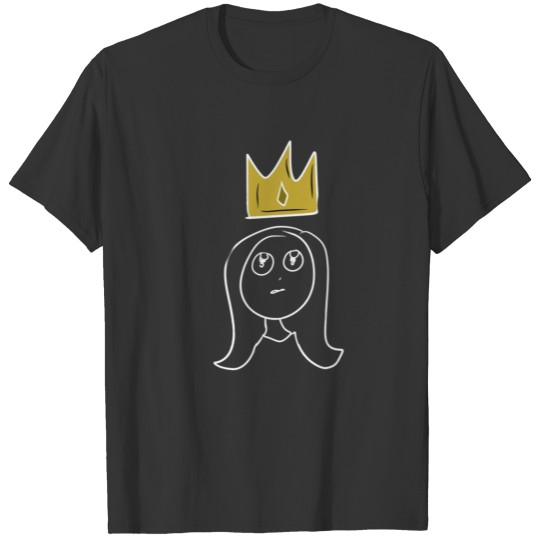 symbol crown queen T-shirt