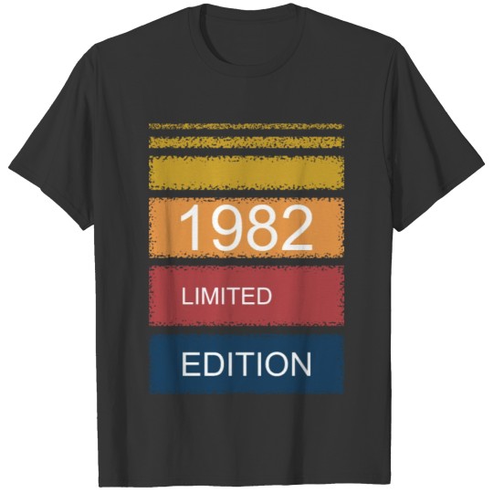 Retro-Vintage limited edition 1982 T Shirts