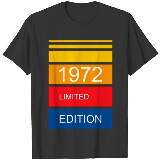 Retro-Vintage limited edition 1972 T Shirts