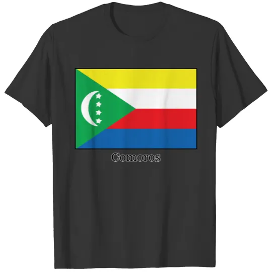 Flags and countries Comoros T Shirts