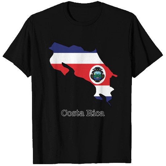 Flags and countries Costa Rica T Shirts