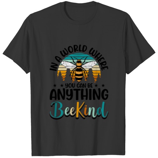 Bee Kind Beekeeper Hive Beekeeping Honey Bee Lover T-shirt