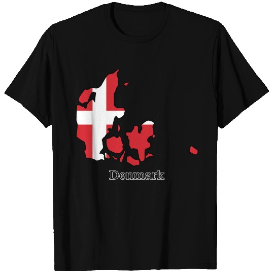 Flags and countries Denmark T Shirts