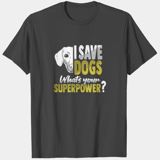 Animal Rescue Dog Rescue Design for a Dog Rescuer T Shirts