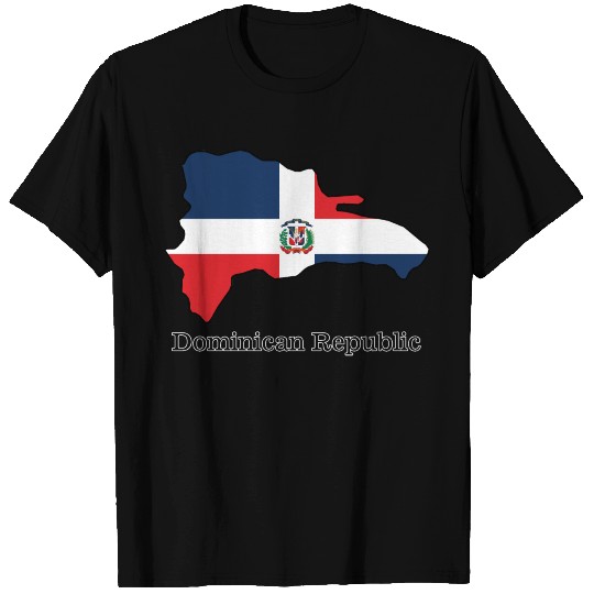 Flags and countries Dominican Republic T Shirts
