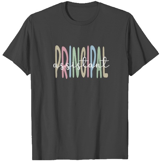 Assistant Principal Appreciation Gifts School Crew T Shirts