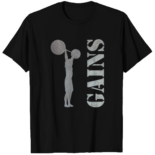 Bodybuilder Workout Military Press Exercise Gift T Shirts