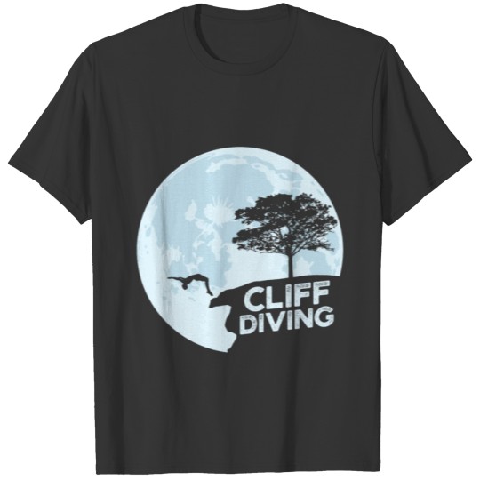 Cliff Diving Lover Teaching Cliff Jumping Diver T-shirt
