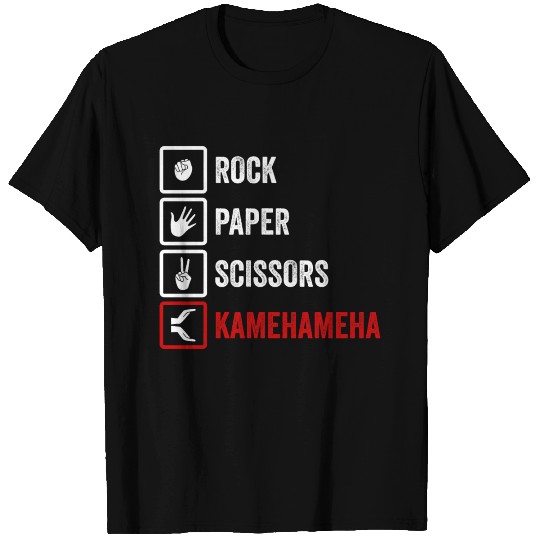 ROCK PAPER SCISSORS KAMEHAMEHA T Shirts