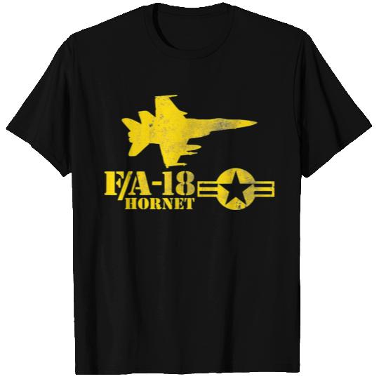 Navy Fighter Jet FA18 Hornet1 T Shirts