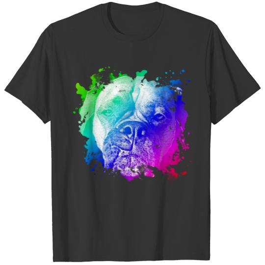 Colorful Boxer T-shirt