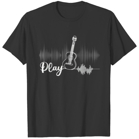 Acoustic Guitar Player Classic Rock and Roll T Shirts