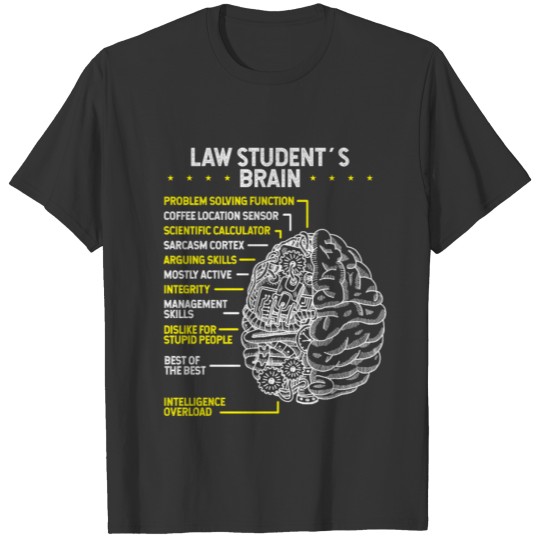 Law Student Law School Graduation Student T-shirt