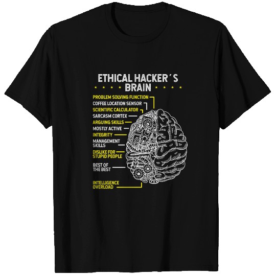 Ethical Hacking Cybertsecurity Security Hacker T Shirts