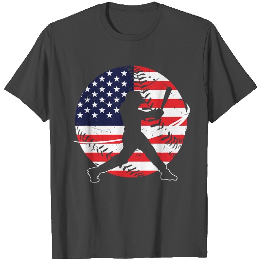 Dog Basset Hound 4th of July American Flag658 paws T Shirts