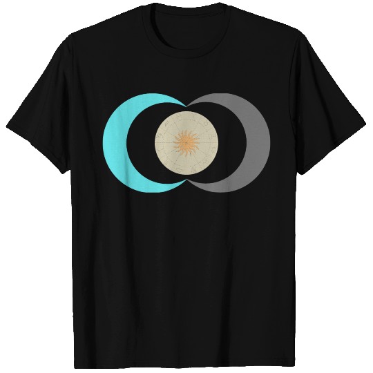 Sun and moon T Shirts