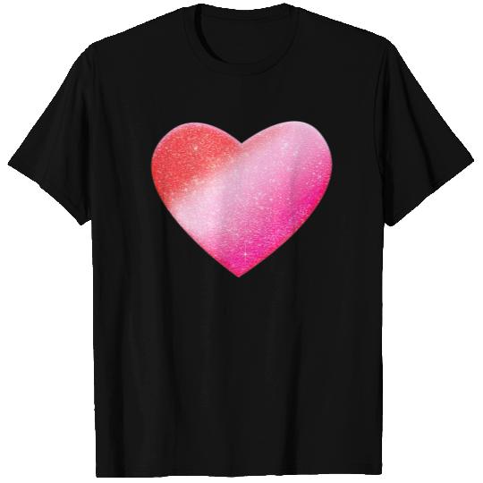 Red and Pink Valentine Heart1 T Shirts