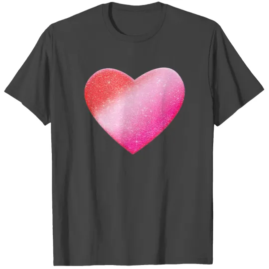 Red and Pink Valentine Heart1 T Shirts