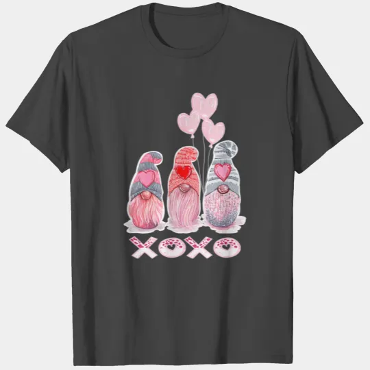Love Gnome Valentines Day Love Valentine Gnomes T Shirts