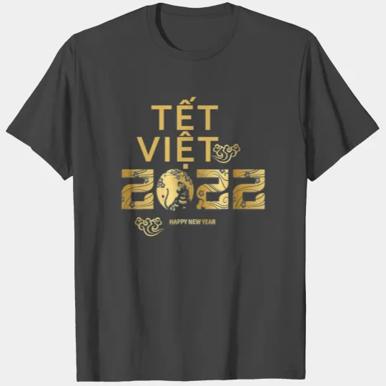 Tet Viet Tiger 2022 Vietnamese Lunar New Year T Shirts