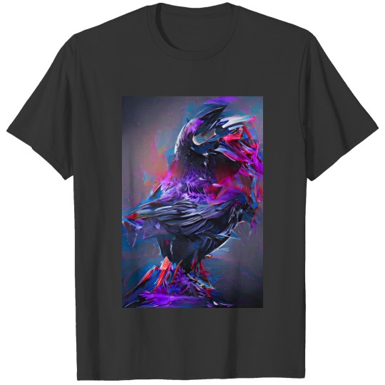 Abstract Raven Art T-shirt