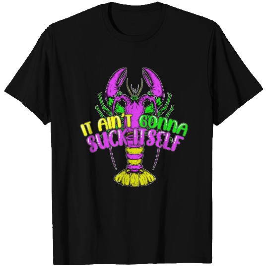 Funny Lobster Mardi Gras T Shirts