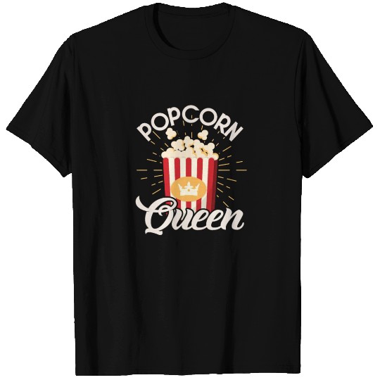 Popcorn Queen T Shirts