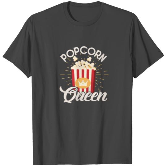 Popcorn Queen T Shirts