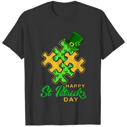 Autism Awareness Shirt Lucky Autism Awareness Gift T-shirt