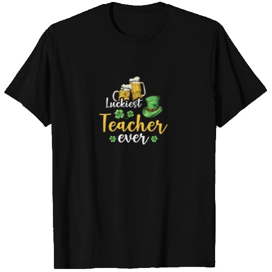 Luckiest Teacher Assistant Ever Teaching Saint T Shirts