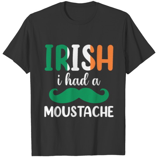 Irish St Patrick's Day Gifts Shamrock Ireland Flag T-shirt